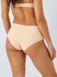 John Lewis ANYDAY No VPL Short Knickers, Pack of 3, Almond