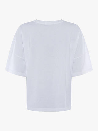 French Connection Tally Organic Cotton T-Shirt, Linen White