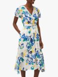 Phase Eight Jana Midi Wrap Dress, Multi