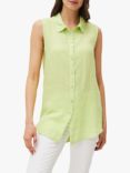 Phase Eight Leanne Linen Shirt, Lime