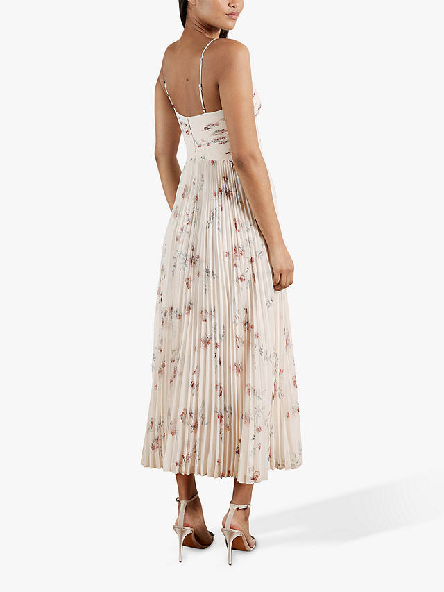 Ted Baker Ianthe Floral Print Pleated ...
