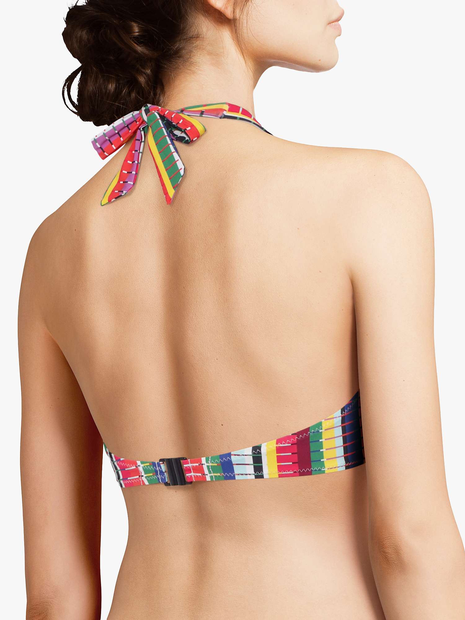Buy Passionata Adila Plunge Underwired Bikini Top, Multi Online at johnlewis.com