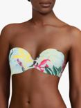 Passionata Jaia Bright Flower Bandeau Bikini Top, Multi