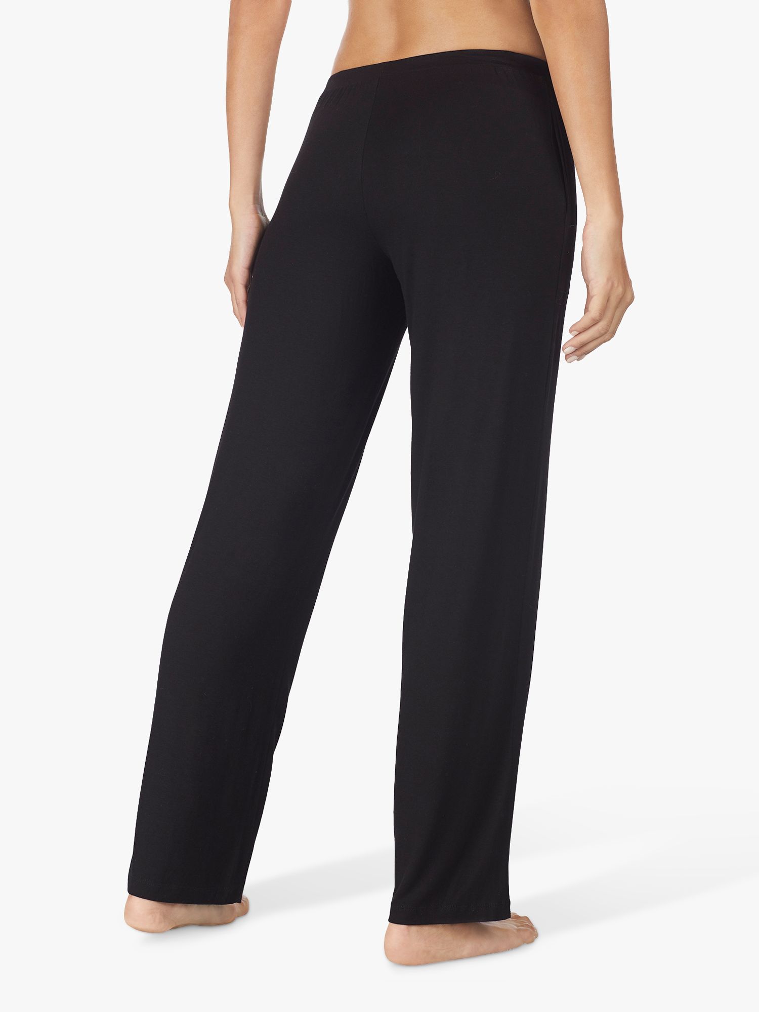 DKNY Core Essential Lounge Bottoms, Black at John Lewis & Partners