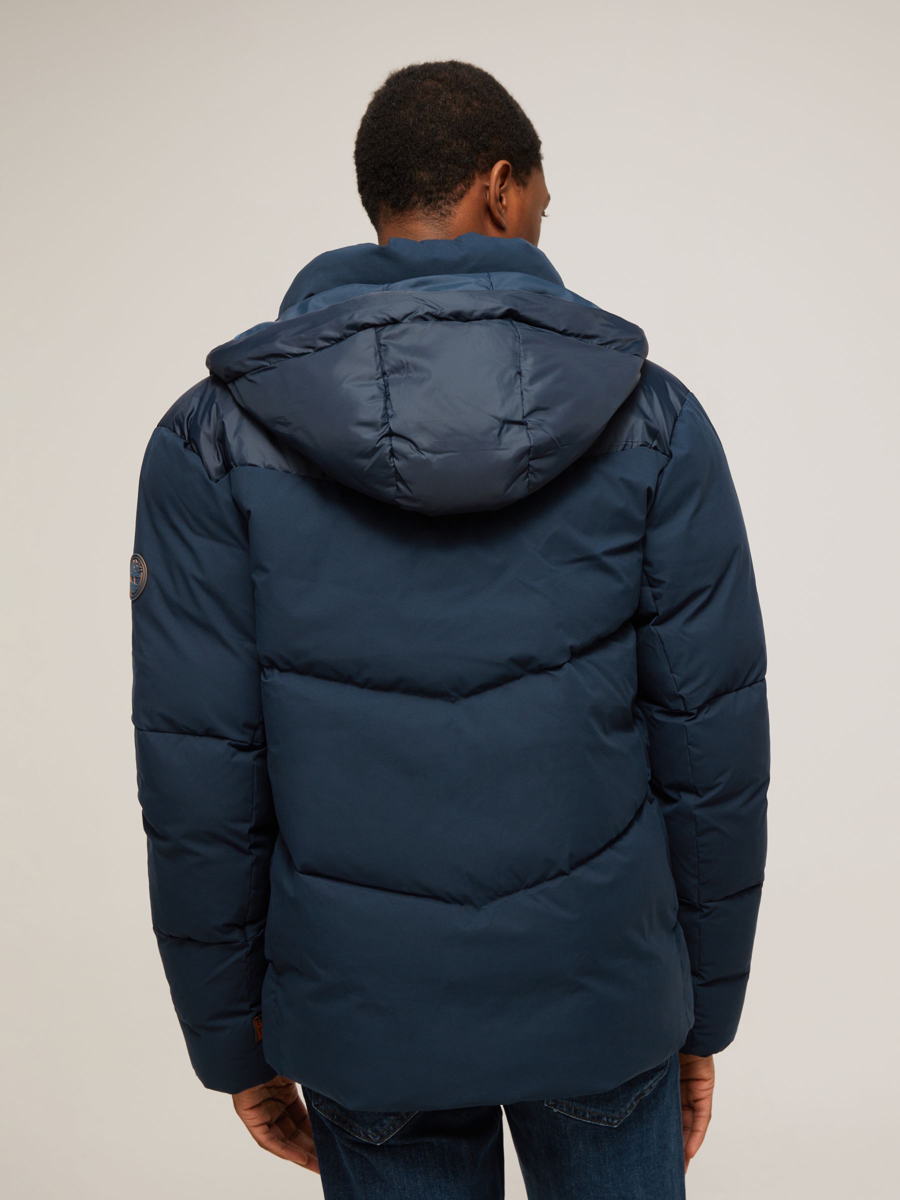 Timberland Quilted Jacket, Dark Sapphire at John Lewis & Partners