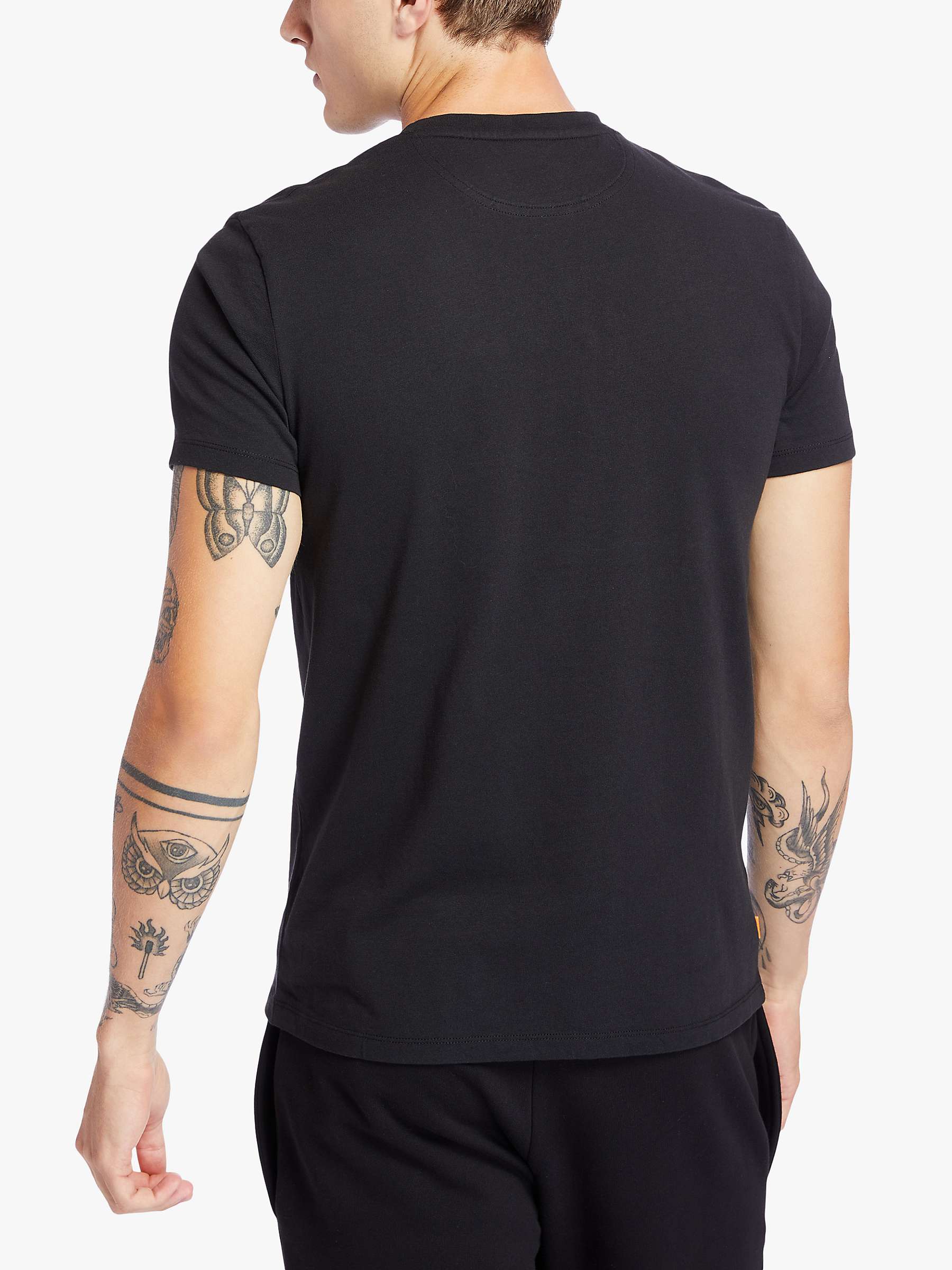 Buy Timberland Dunstan River Short Sleeve T-Shirt, Black Online at johnlewis.com