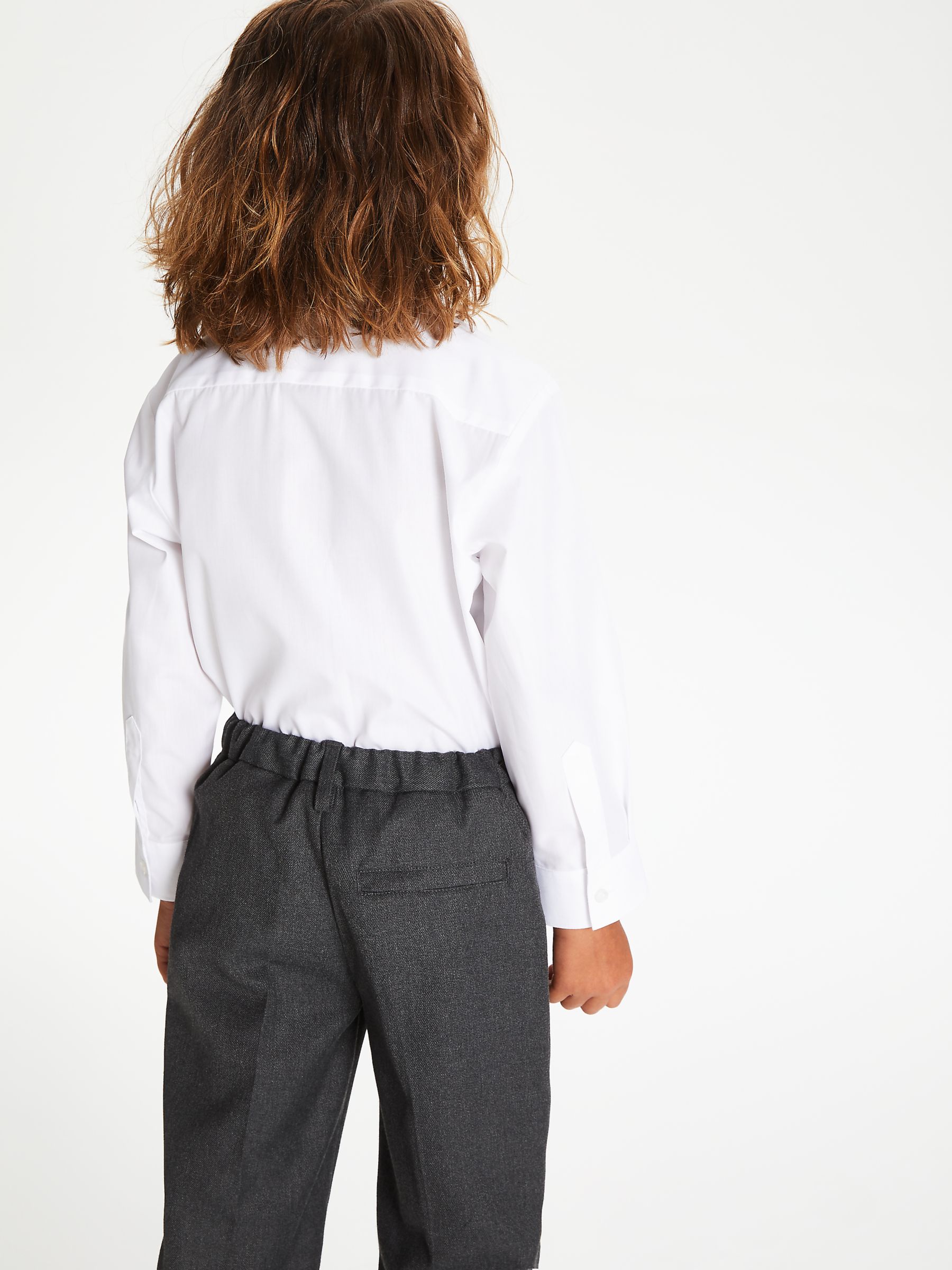 Buy John Lewis ANYDAY The Basics Long Sleeved Shirt, Pack of 3 Online at johnlewis.com