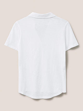 White Stuff Penny Jersey Shirt, White