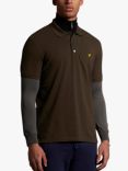 Lyle & Scott Short Sleeve Polo Shirt, Trek Green
