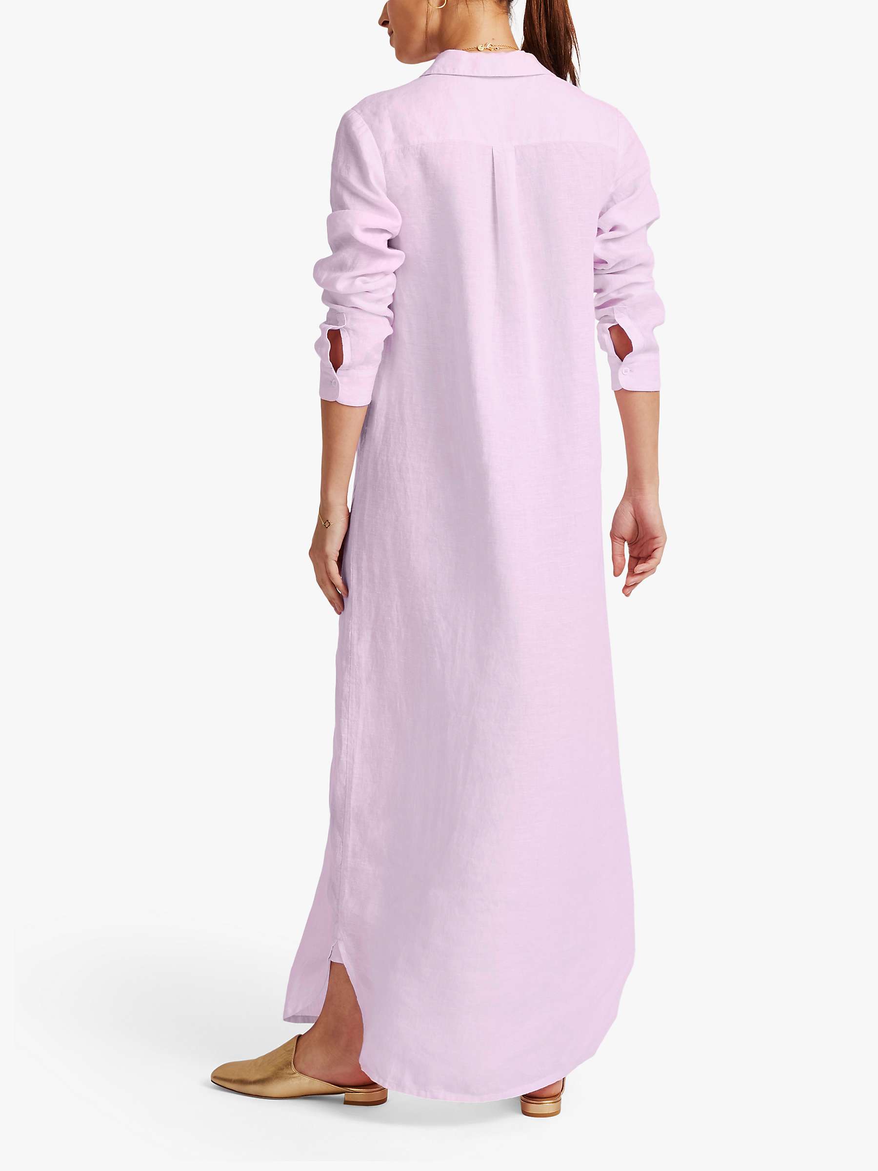 Buy NRBY Chrissie Linen Maxi Shirt Dress Online at johnlewis.com