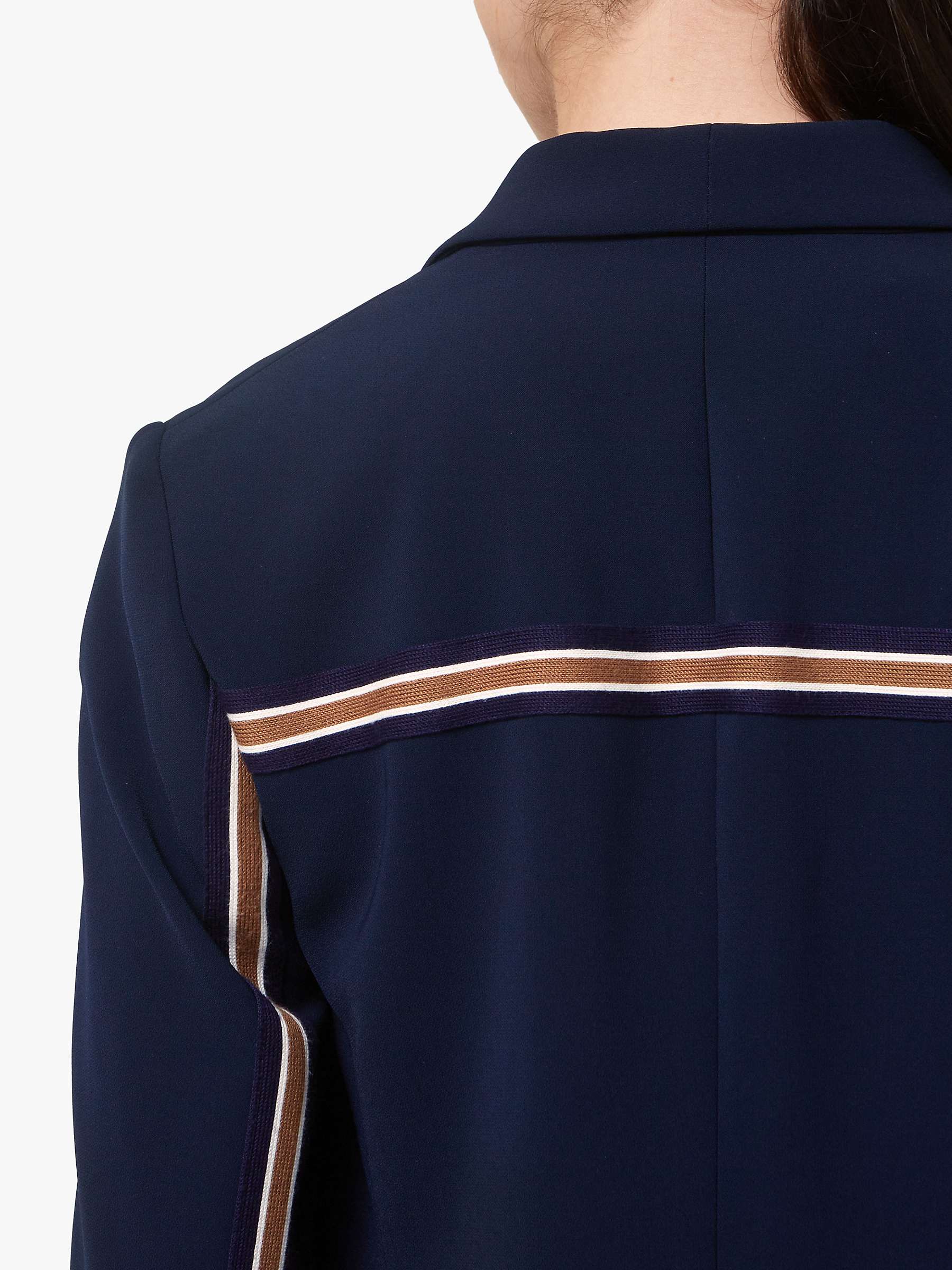 Buy Helen McAlinden Jade Striped Blazer Jacket, Midnight Online at johnlewis.com