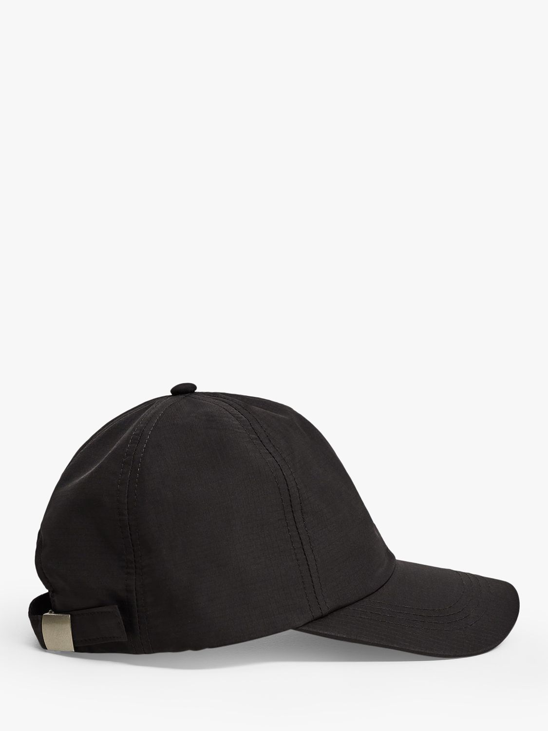 Mango Adjustable Baseball Cap, Black at John Lewis & Partners