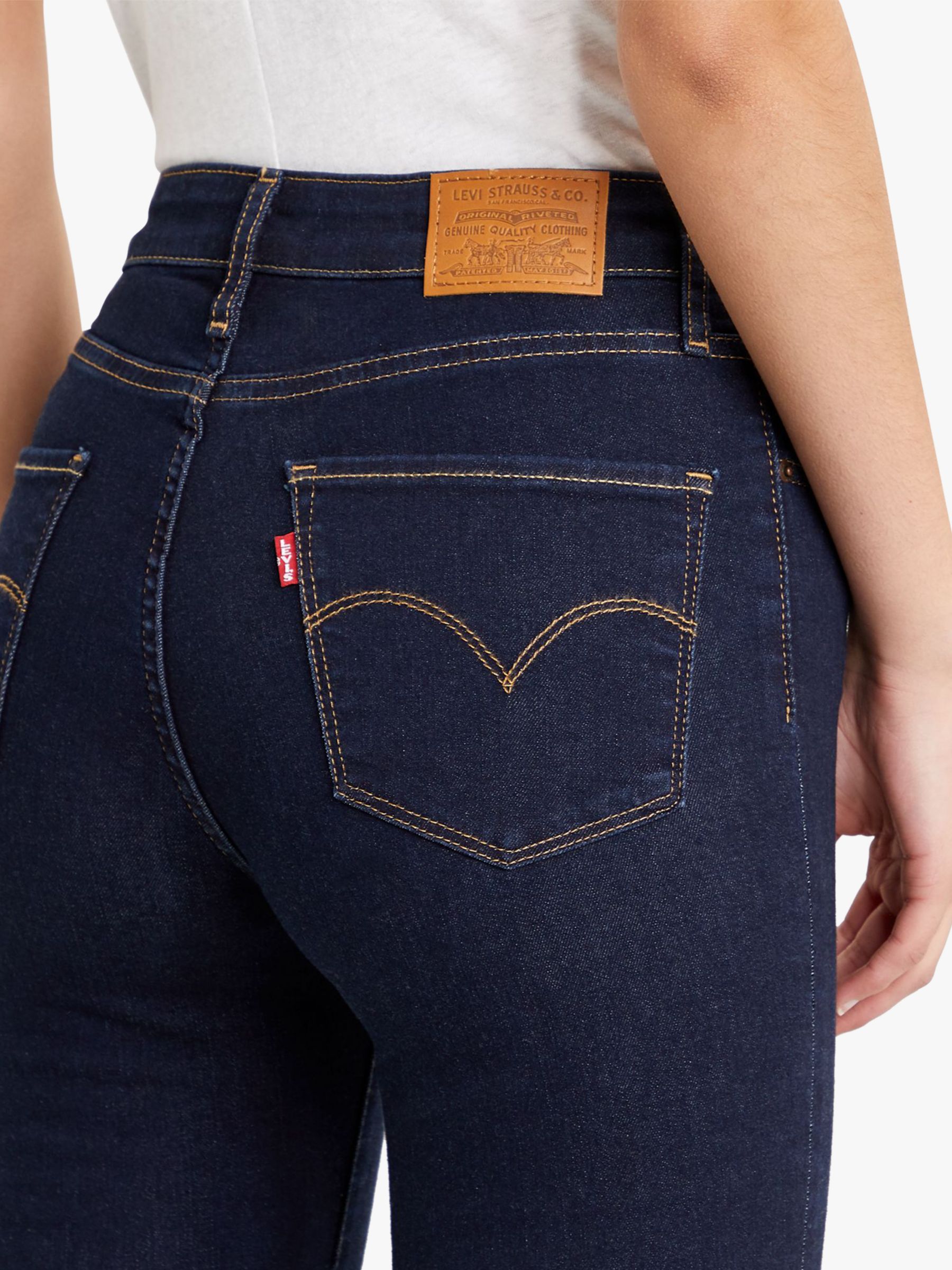 Levi's 725 High Rise Boot Cut Jeans, To The Nine at John Lewis