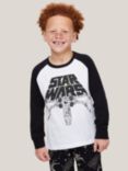 Fabric Flavours Kids' Star Wars X-Wing Pyjamas, Grey/White