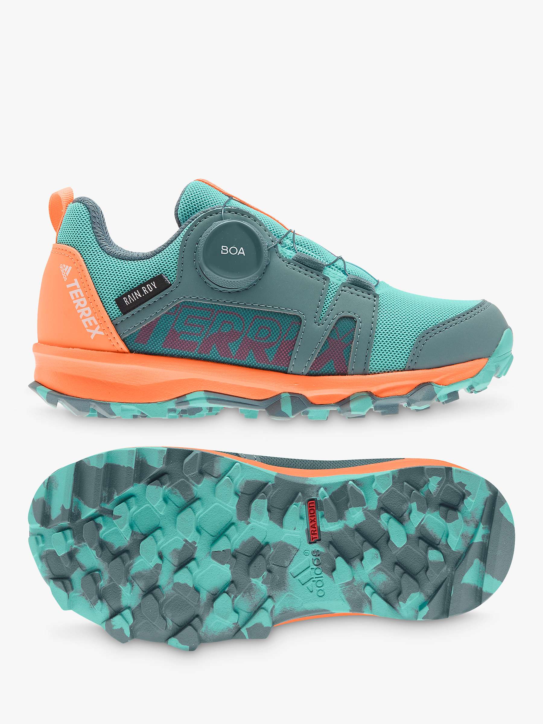 adidas Children's Terrex Agravic Boa RAIN.RDY Waterproof Hiking Shoes ...