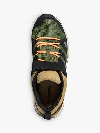 adidas Children's AX2R Comfort Walking Shoes, Wild Pine/Core Black/Screaming Orange, 10 Jnr