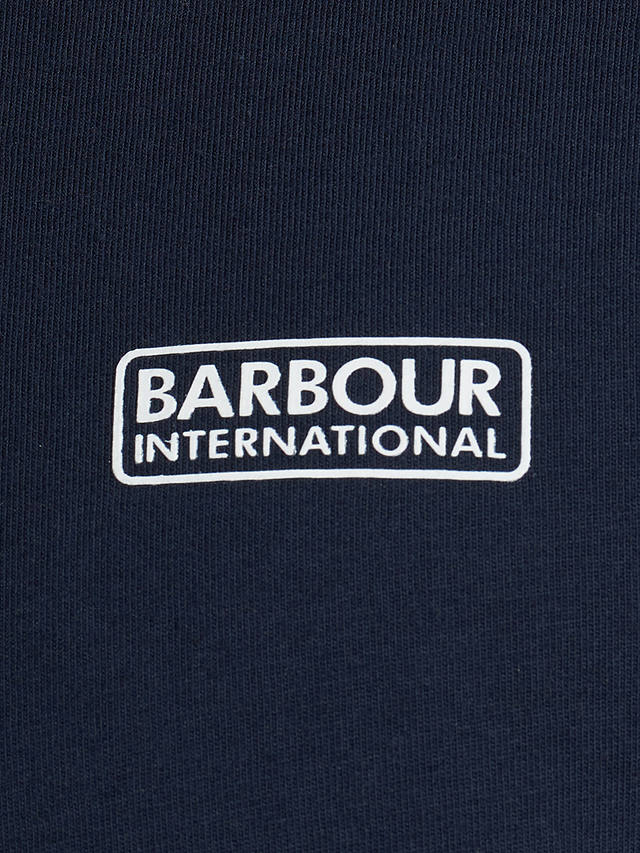 Barbour International Slim Fit Crew T-Shirt, Navy