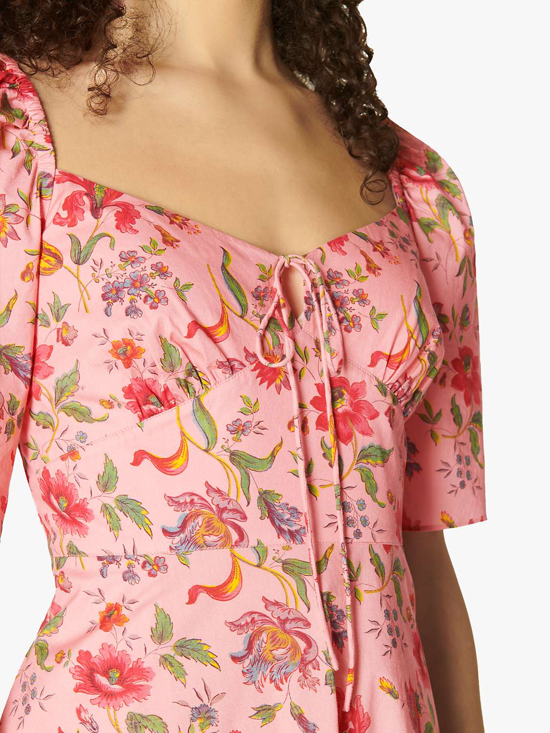 Buy L.K.Bennett x Royal Ascot Phelia Floral Print Dress, Pink/Multi Online at johnlewis.com