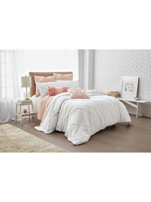 Peri Home Chenille Rose Comforter Set King / Grey