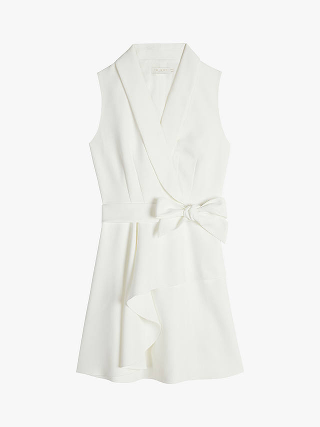 Ted Baker Laraaa Tiered Mini Dress, White
