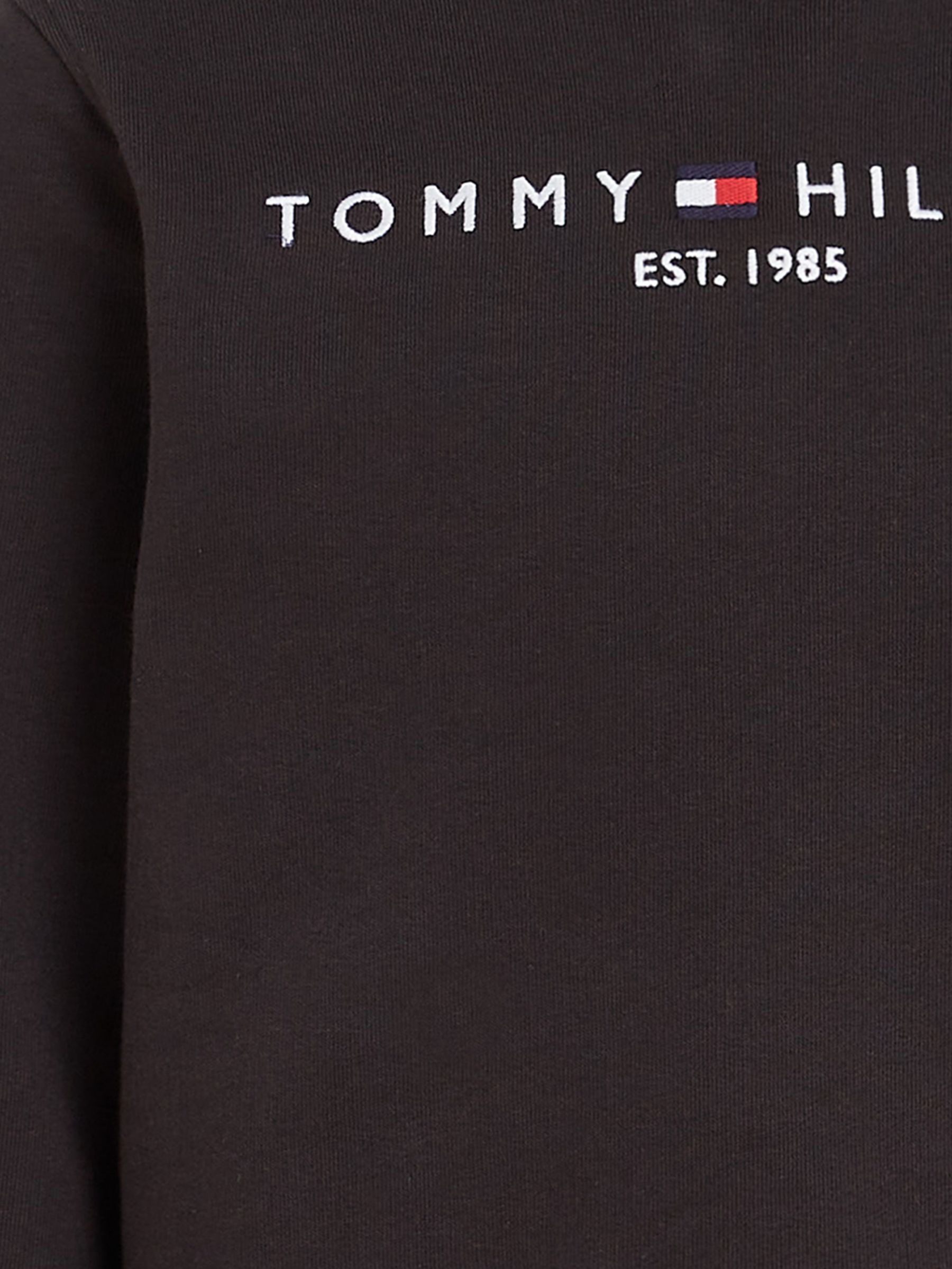 Black tommy clearance sweatshirt