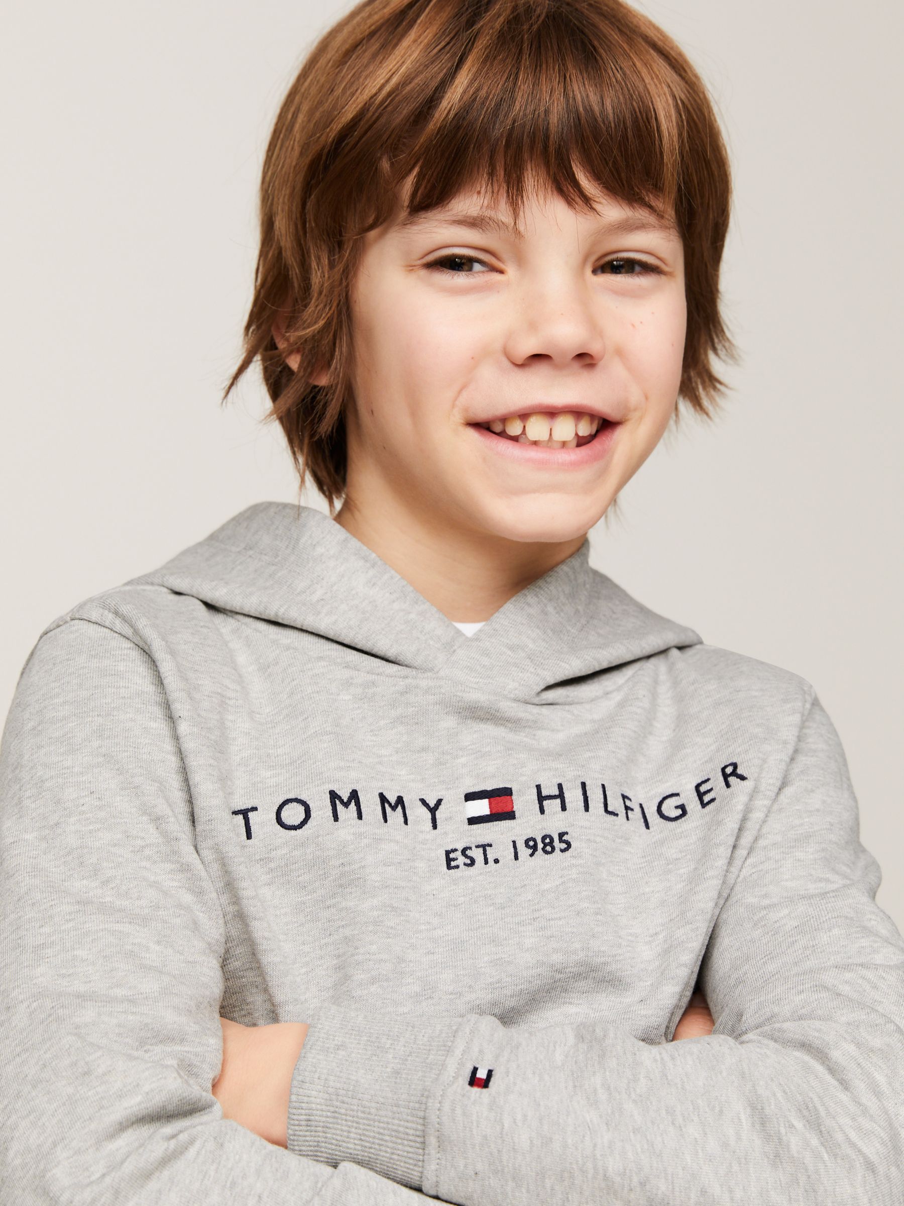 Buy Tommy Hilfiger Kids' Essential Pullover Hoodie Online at johnlewis.com