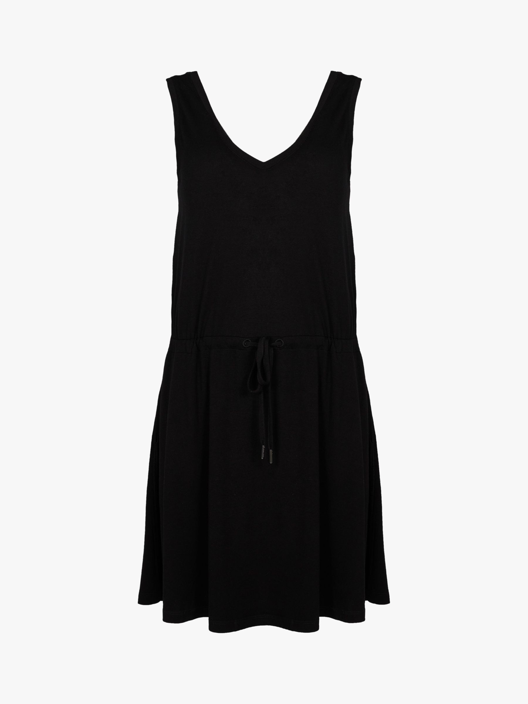 Sweaty Betty Take It Easy Dress, Black at John Lewis & Partners