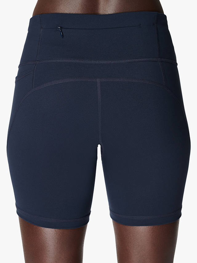 Sweaty Betty Power 6" Biker Shorts, Navy