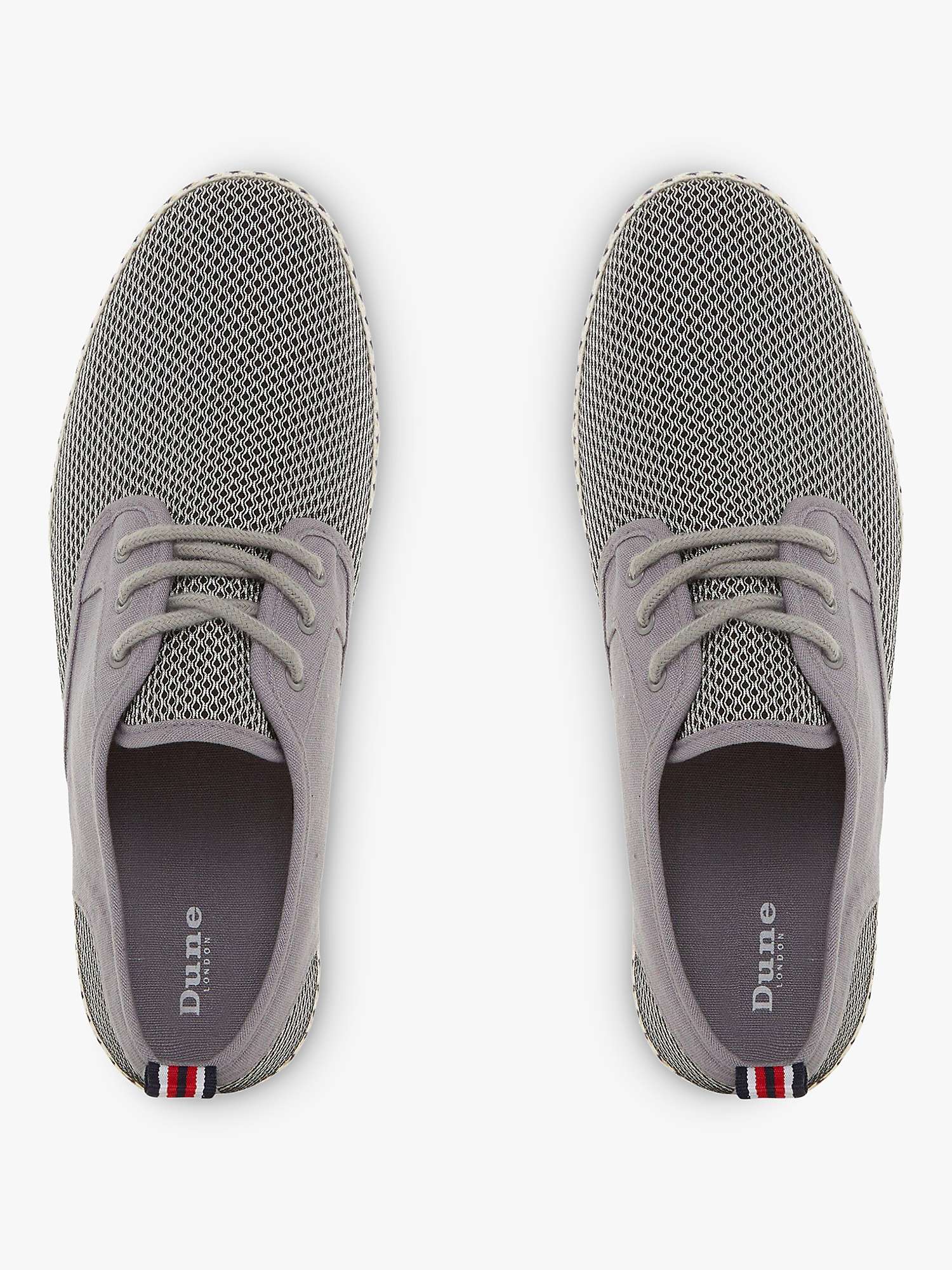 Buy Dune Flash Canvas Casual Shoes Online at johnlewis.com