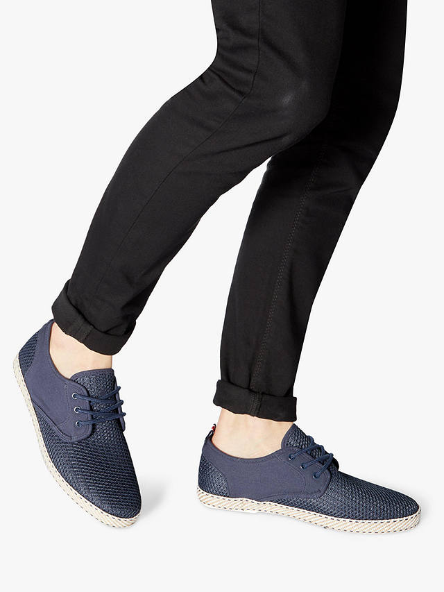 Dune Flash Canvas Casual Shoes, Navy