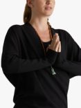 M Life Serenity Long Sleeve Crossover Yoga Top
