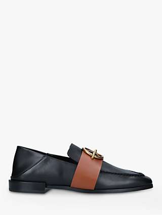 FRAME Le Montecito Leather Loafers, Black