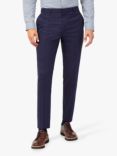 Ted Baker Vale Check Wool Blend Suit Trousers