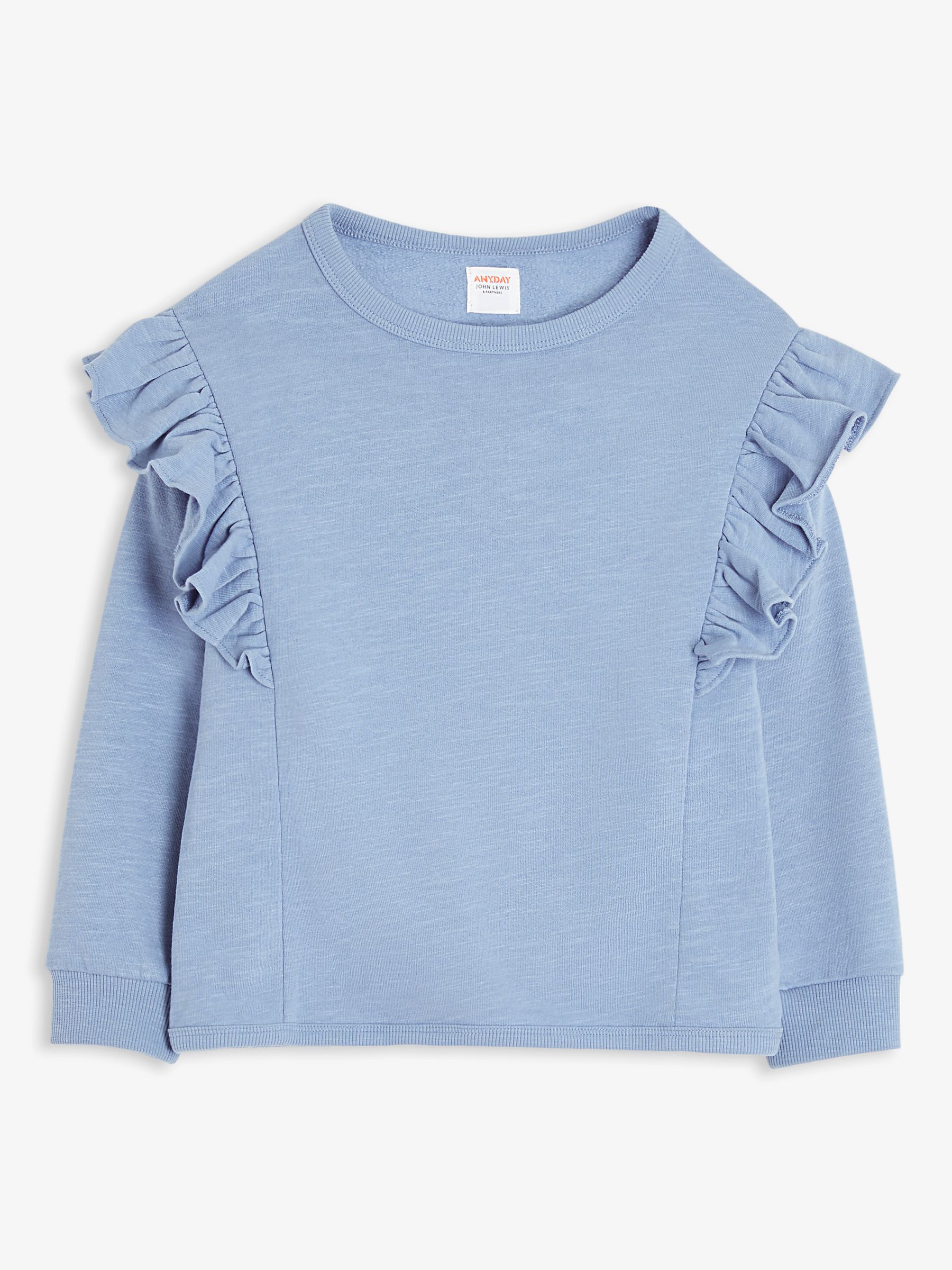 ANYDAY John Lewis & Partners Kids' Frill Sweater