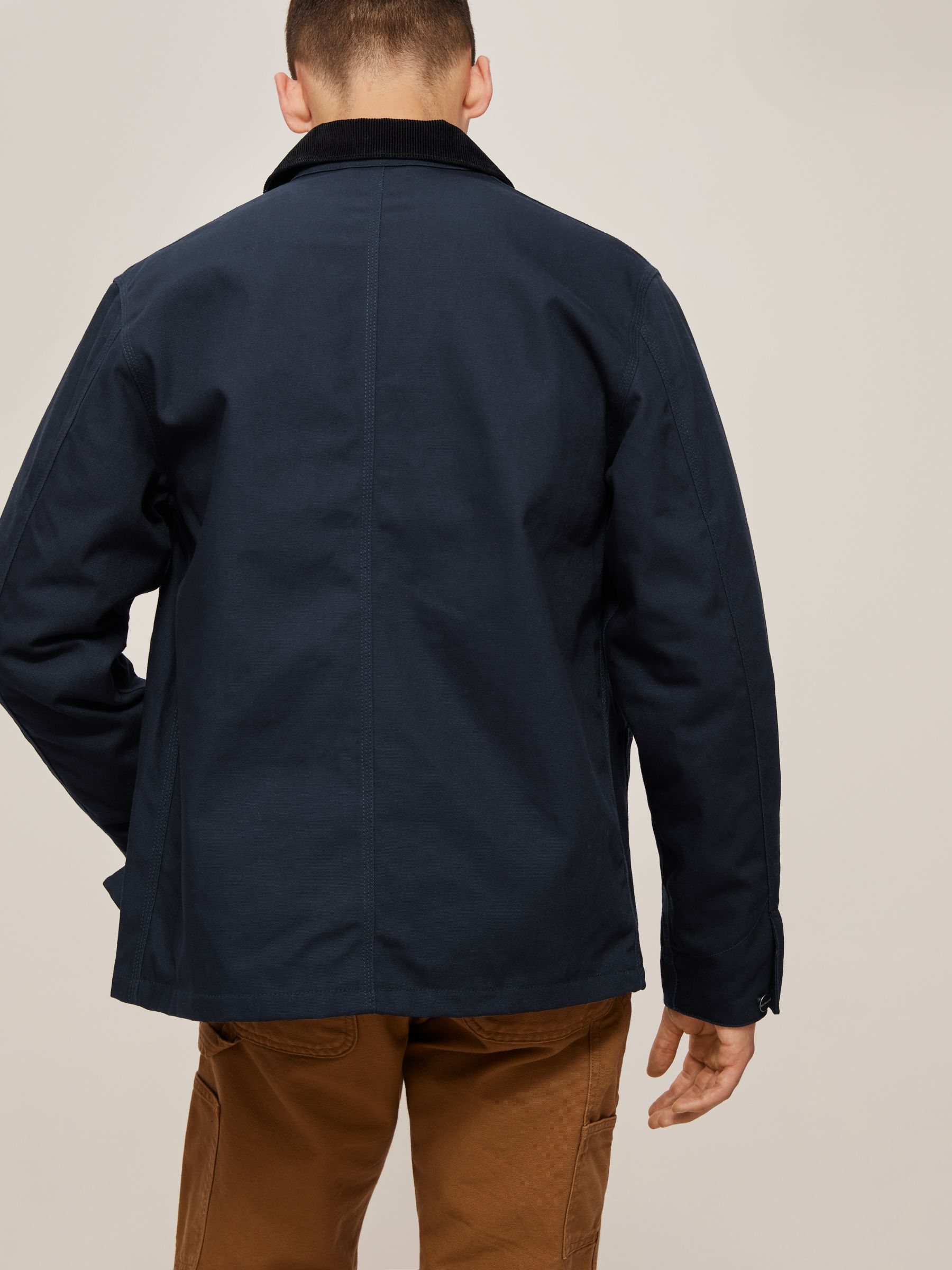 Carhartt WIP Michigan Jacket, Navy at John Lewis & Partners