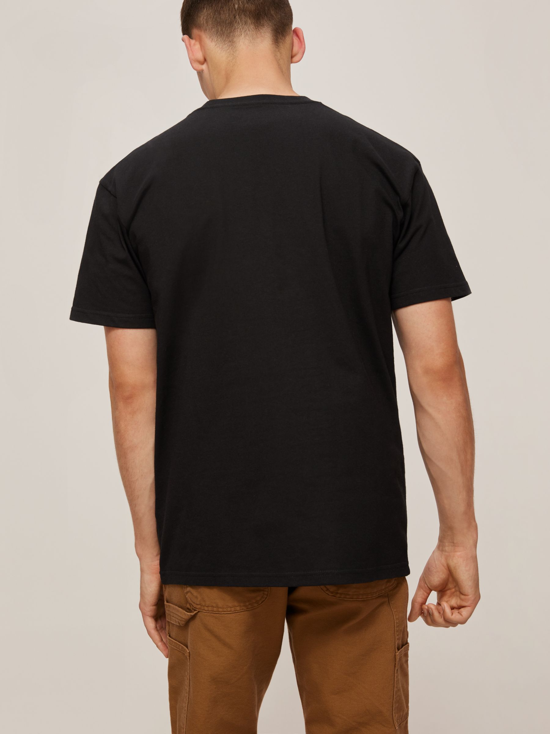 Carhartt WIP Chase Short Sleeve T-Shirt, Black, S