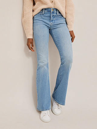 FRAME Le High Flare Jeans, Tropic