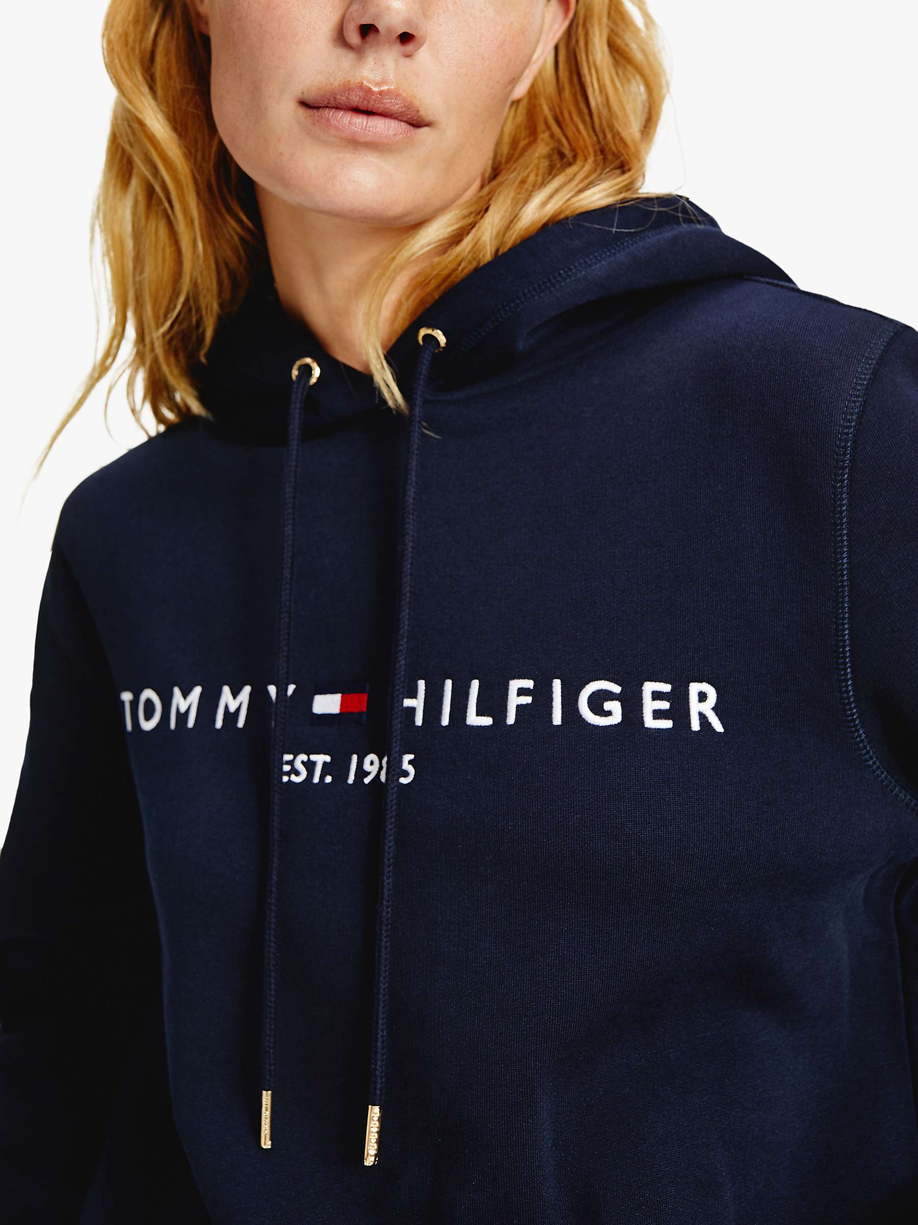 Buy Tommy Hilfiger Heritage Logo Hoodie Online at johnlewis.com