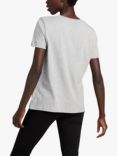 Tommy Hilfiger Heritage Organic Cotton Logo T-Shirt, Light Grey
