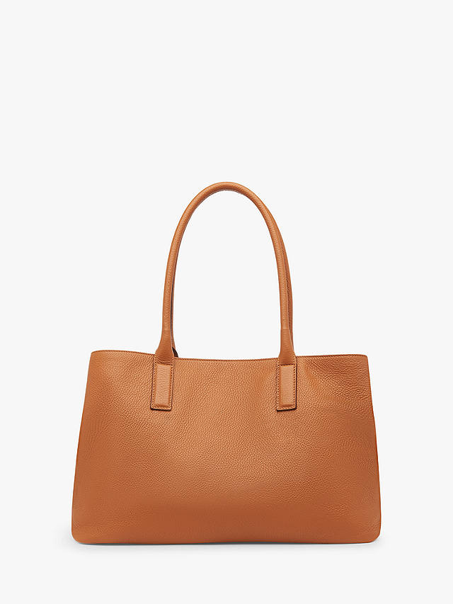 L.K.Bennett Lilian Leather Tote Bag, Tan