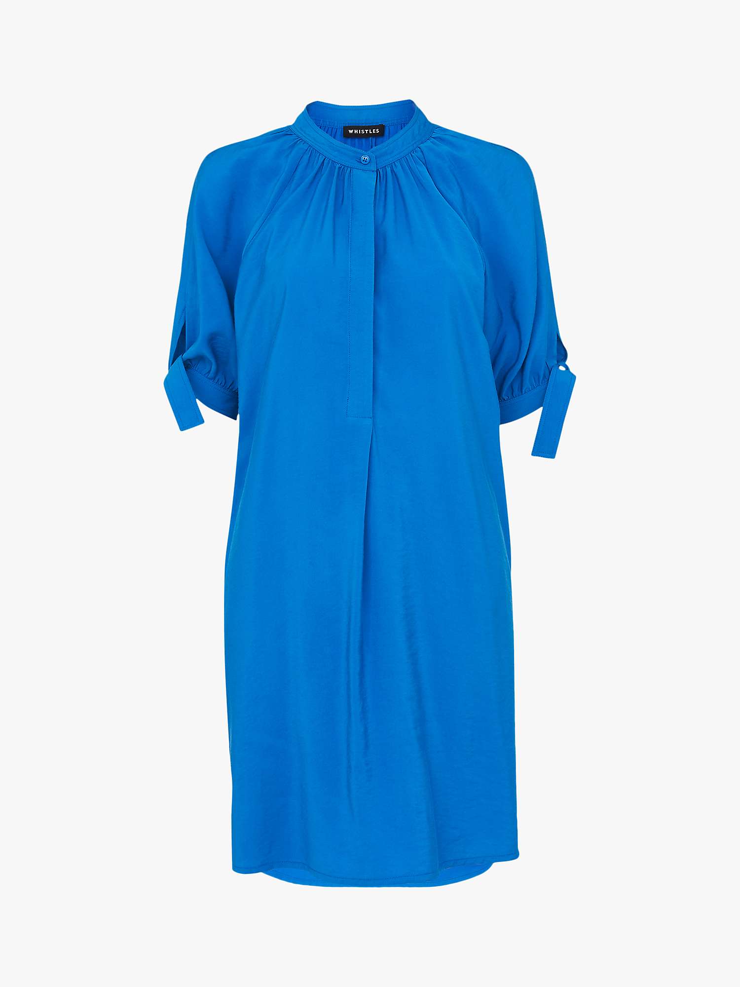 Buy Whistles Celestine Shift Dress, Blue Online at johnlewis.com