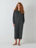 John Lewis ANYDAY Orion Hooded Lounge Dress, Charcoal