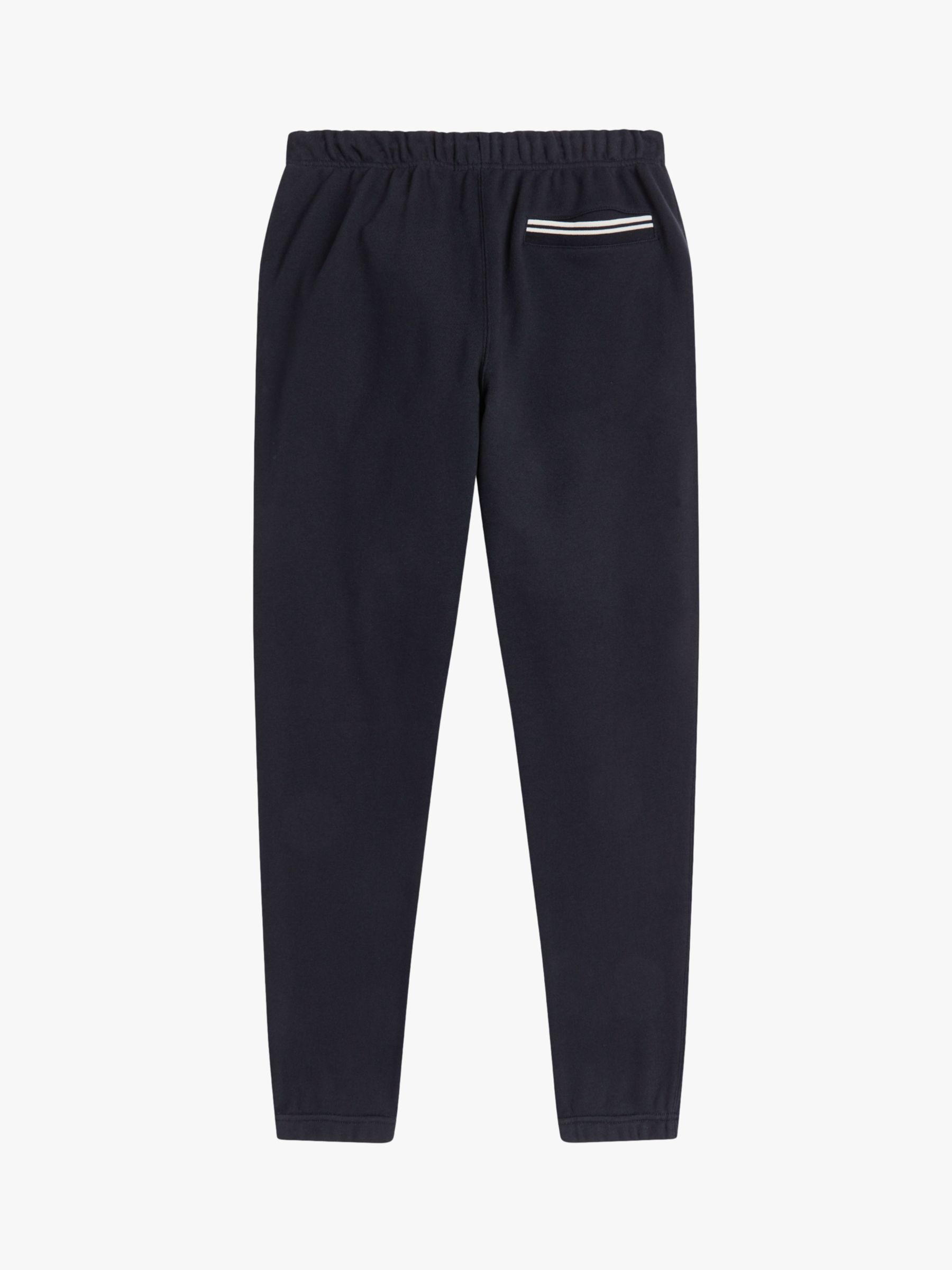 Fred Perry Cotton Blend Sweatpants, Navy at John Lewis & Partners