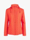 Four Seasons Hooded Quilted Jacket, Watermelon