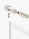John Lewis ANYDAY Extendable Curtain Pole Kit, Dia.16/19mm, Steel