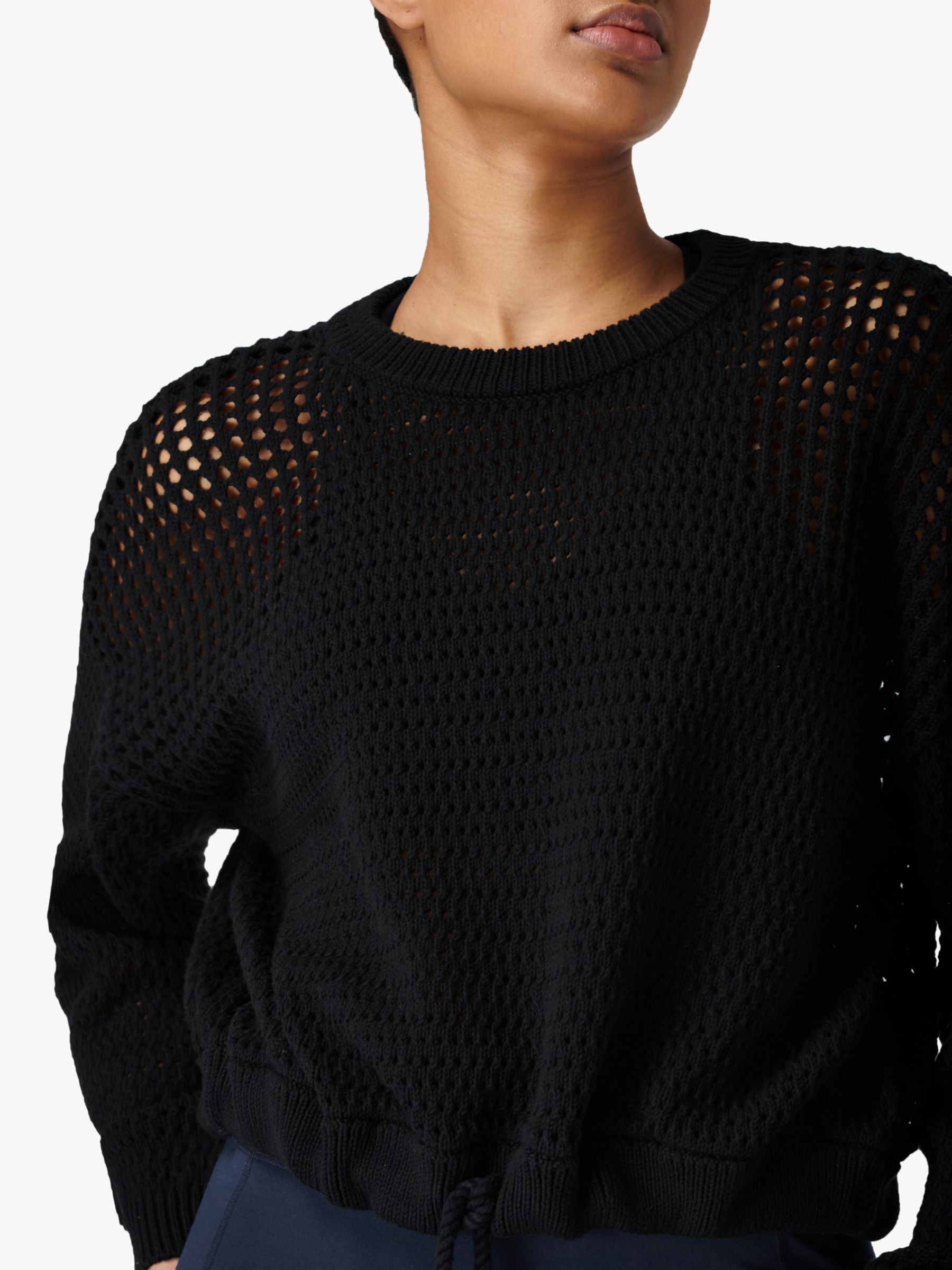 Sweaty Betty Tides High Open Knit Jumper