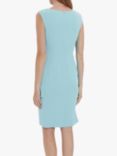 Gina Bacconi Drucilla Wrap Waist Dress, Ice Blue