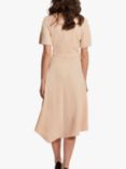 Gina Bacconi Mylee Soft Crepe Dress, Soft Peach