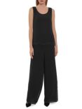 Gina Bacconi Chiffon Hem Cami, Black