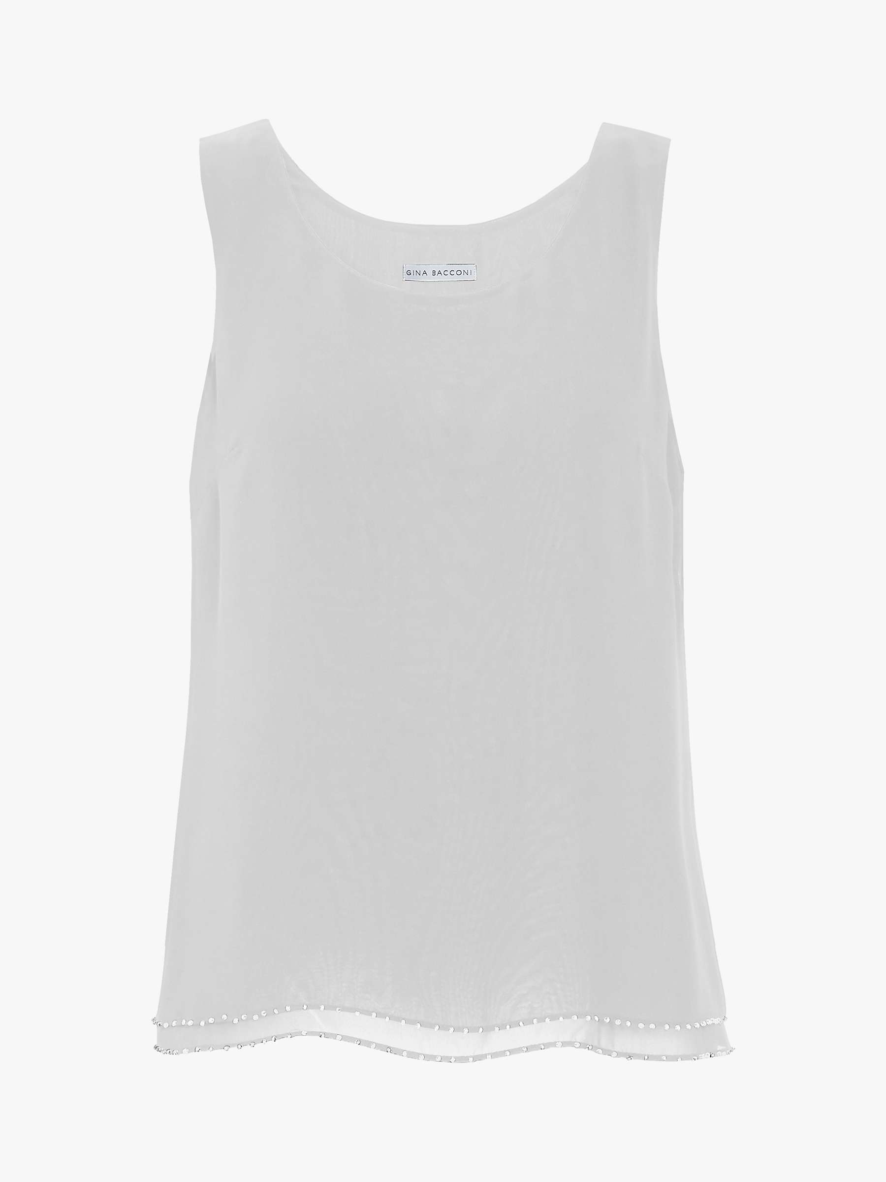 Buy Gina Bacconi Double Layer Chiffon Cami Top Online at johnlewis.com